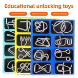 Unlocking Metal Puzzle Set