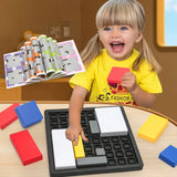 Educational Puzzle & Building Block Toy Set