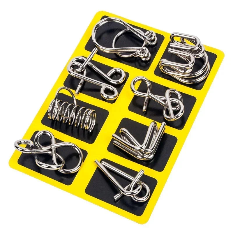 Unlocking Metal Puzzle Set