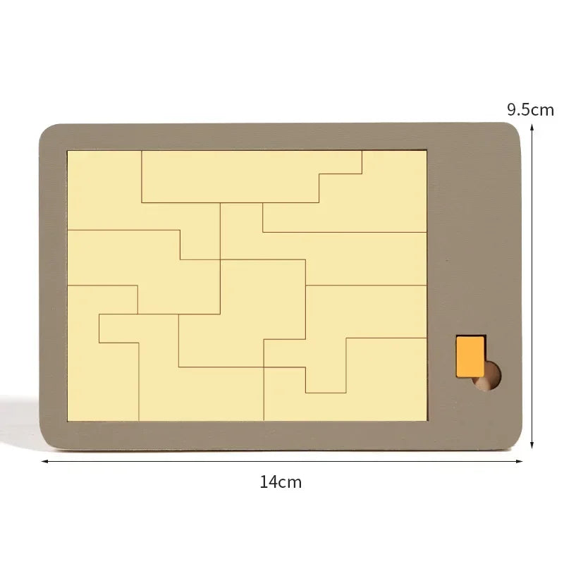 Wooden Tangram Puzzle Board