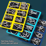 Unlocking Metal Puzzle Set
