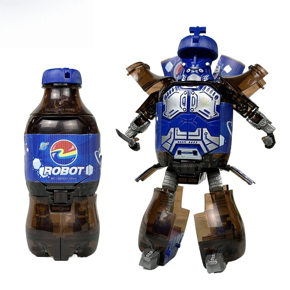 Soda Warrior Transforming Robot Toy