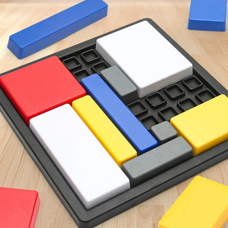 Educational Puzzle & Building Block Toy Set