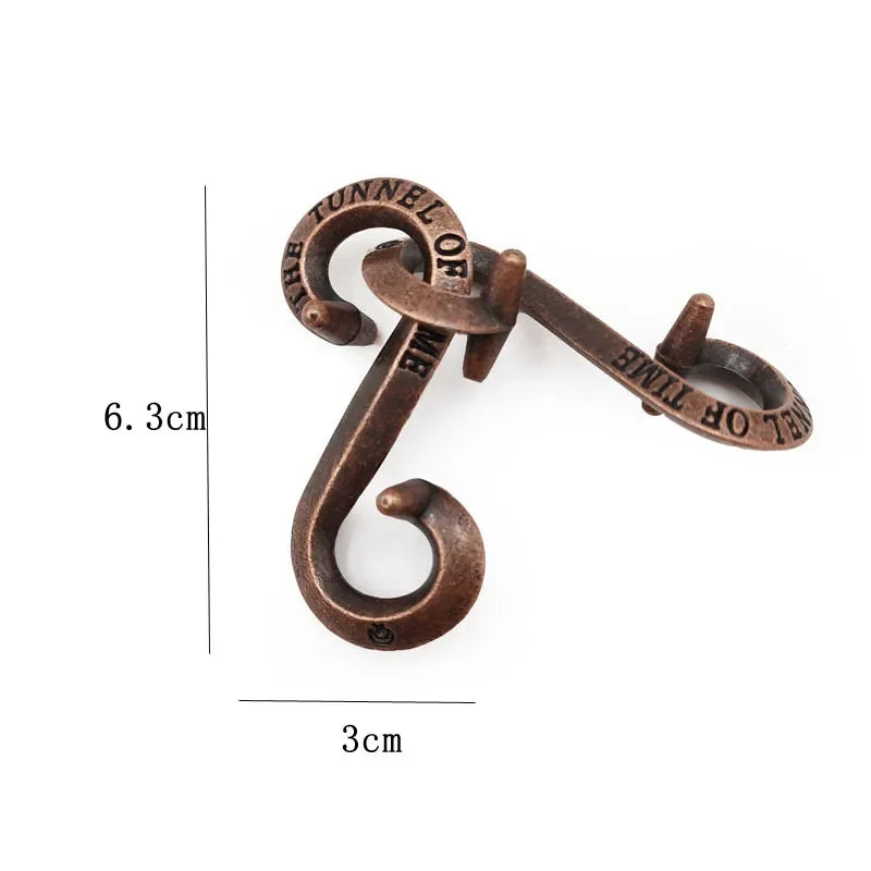 S Lock Metal Puzzle