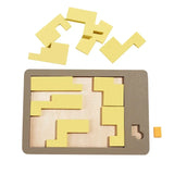 Wooden Tangram Puzzle Board