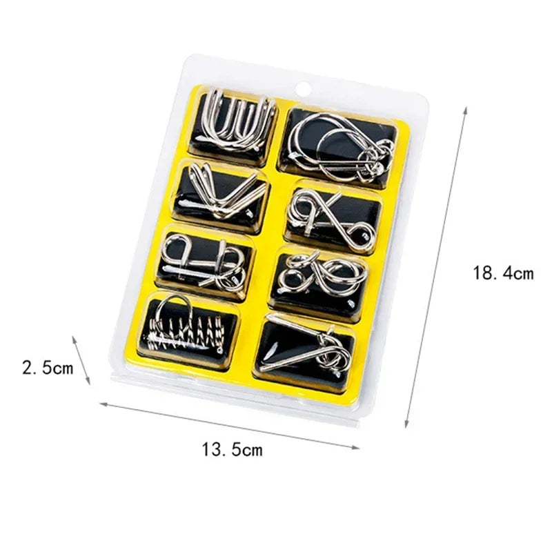 Unlocking Metal Puzzle Set