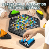 Chain Triangle Strategy Board Game